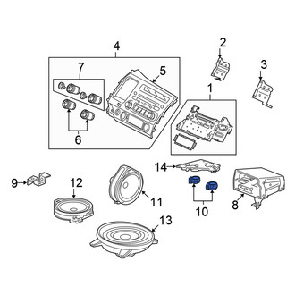 Honda OE - Front Upper Speaker