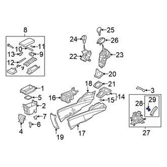 Honda OE - Parking Brake Pedal Release Handle