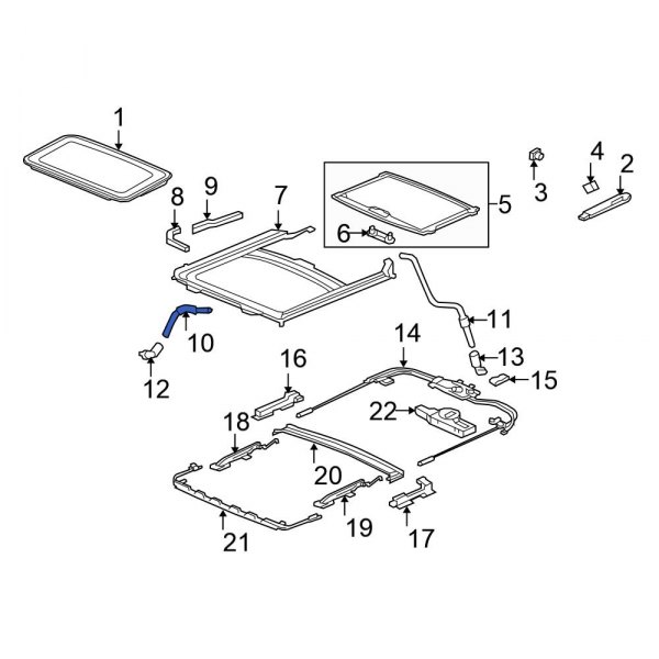 Sunroof Drain Hose