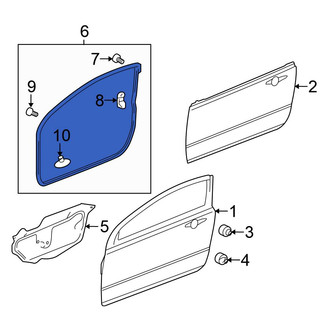 Honda OE - Left Door Seal