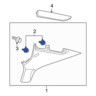 Honda OE - Headliner Clip