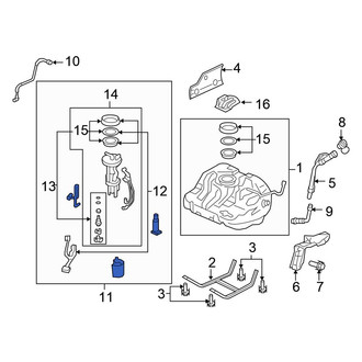 Honda OE - Fuel Pump and Sender Assembly