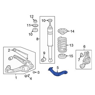 Honda OE - Front Left Suspension Control Arm