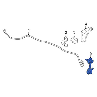 Honda OE - Rear Left Suspension Stabilizer Bar Link