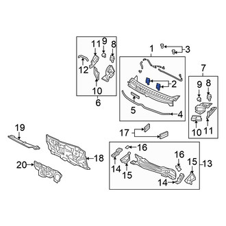 Honda OE - Cowl Cover Clip