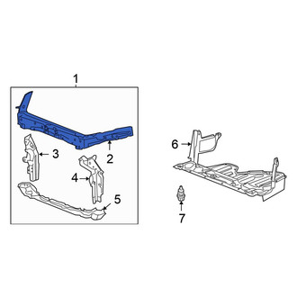 Honda OE - Front Upper Radiator Support Tie Bar