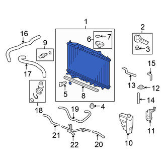 Honda OE - Radiator