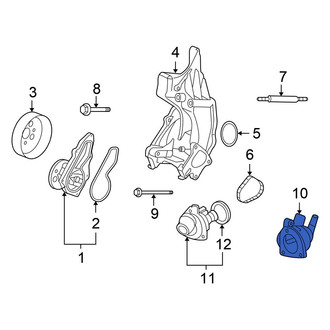 Honda OE - Lower Engine Coolant Thermostat Housing