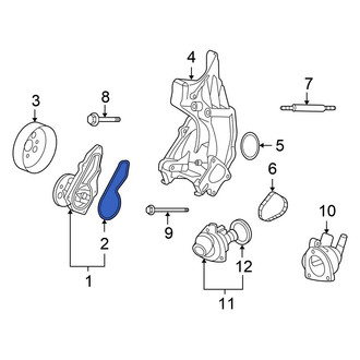Honda OE - Engine Water Pump Gasket