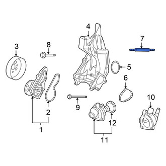 Honda OE - Engine Coolant Inlet Flange Stud