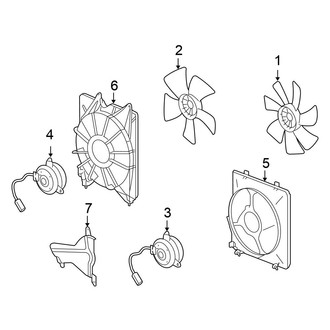 Honda OE - Cooling Fan (Sedan 3.5L)