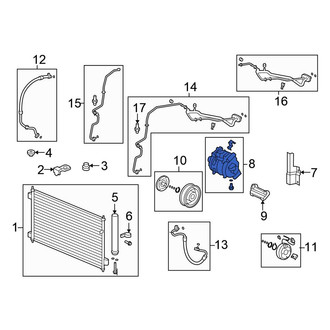 Honda OE - A/C Compressor