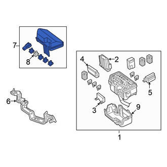 Honda OE - Upper Fuse Box Cover