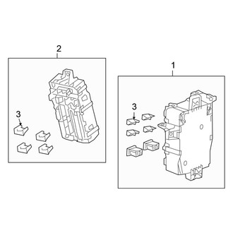 Honda OE - Electrical Components (Cabin Compartment), (Sedan K24Z2 Engine / K24Z3 Engine)