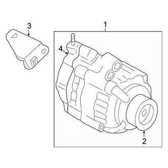 Honda OE - Electrical - Alternator (Sedan)