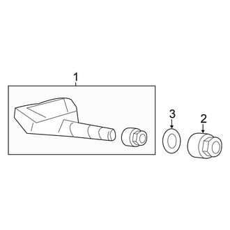 Honda OE - Electrical - Tire Pressure Monitor Components (Sedan)