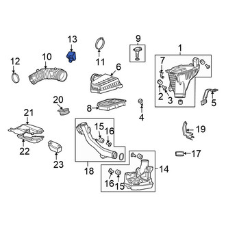 Honda OE - Engine Air Intake Resonator
