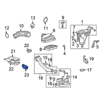 Honda OE - Engine Air Intake Hose Bracket