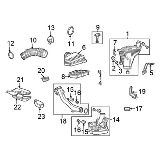 Honda OE - Engine / Transaxle - Air Intake