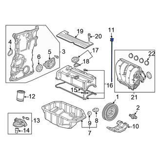 Honda OE - Engine Oil Dipstick