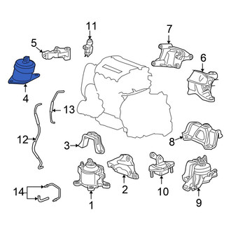 Honda OE - Rear Engine Mount