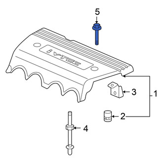 Honda OE - Engine Cover Bolt
