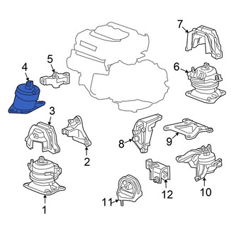 Honda OE - Engine Mount