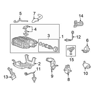 Honda OE - Emission System - Emission Components