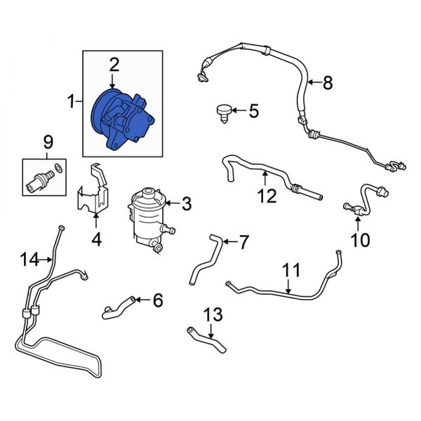 Power Steering Pump Pulley