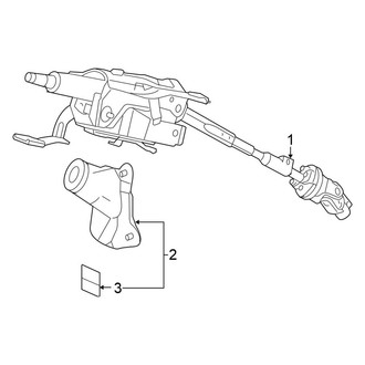 Honda OE - Steering Column Assembly (Sedan)