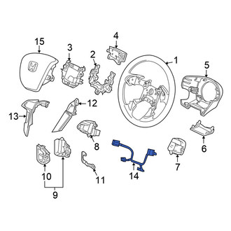 Honda OE - Steering Wheel Wiring Harness