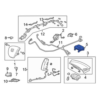Honda OE - Air Bag Control Module