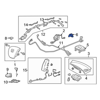 Honda OE - Front Right Air Bag Impact Sensor