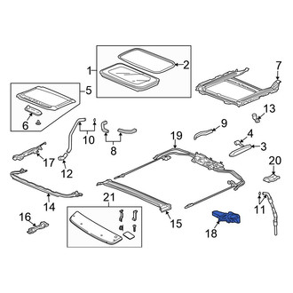 Honda OE - Sunroof Motor