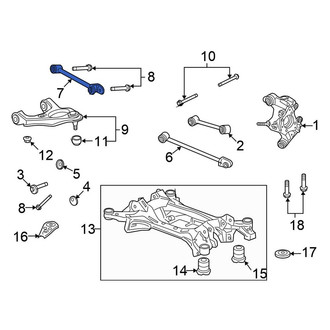 Honda OE - Front Right Lower Suspension Control Arm