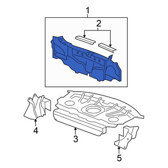 Honda OE - Rear Rear Body Panel