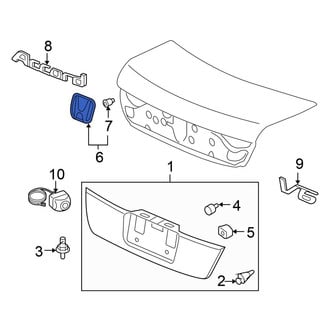 Honda OE - Rear Deck Lid Emblem