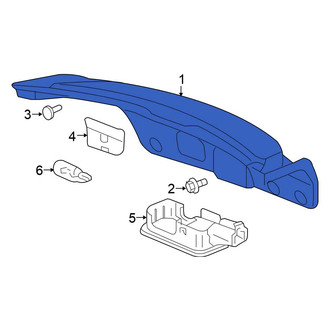 Honda OE - Rear Deck Lid Trim