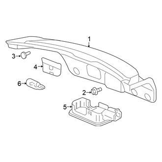 Honda OE - Trunk Lid - Interior Trim (Sedan)