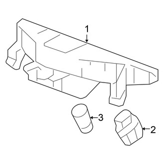 Honda OE - Rear Lamps - High Mounted Stop Lamp (Sedan)