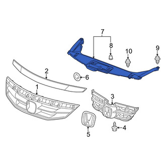 Honda OE - Front Radiator Support Access Cover