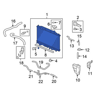 Honda OE - Radiator