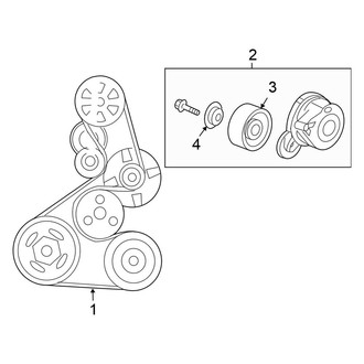 Honda OE - Cooling - Belts (Coupe)