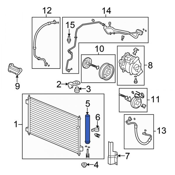 A/C Receiver Drier