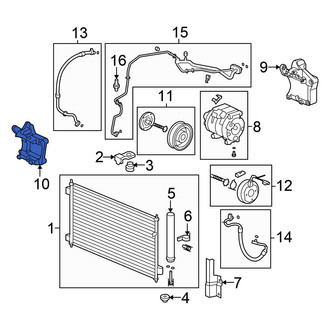 Honda OE - A/C Compressor Bracket
