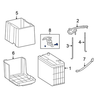 Honda OE - Battery Cable