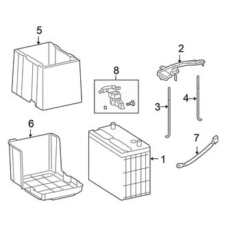 Honda OE - Electrical - Battery (Coupe)