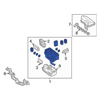 Honda OE - Left Fuse Box