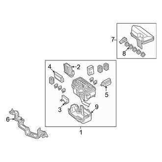 Honda OE - Electrical Components (Engine Compartment), (Coupe)