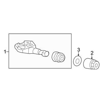 Honda OE - Electrical - Tire Pressure Monitor Components (Coupe)